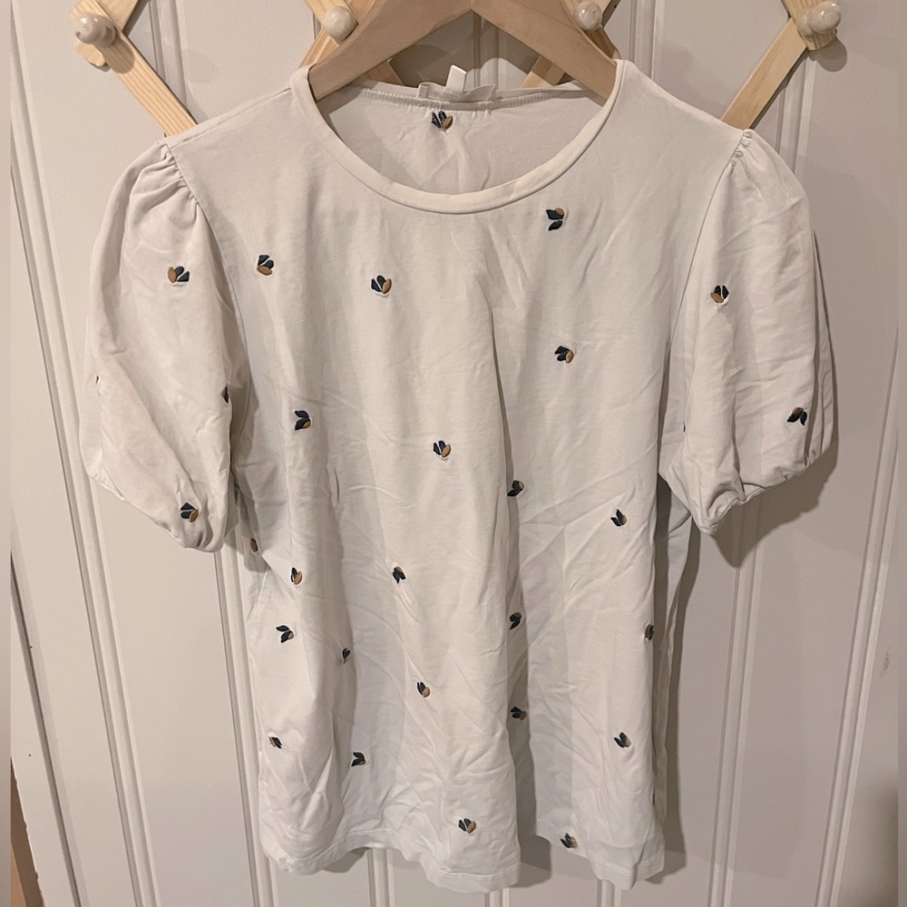 Bohme puffed sleeve tee